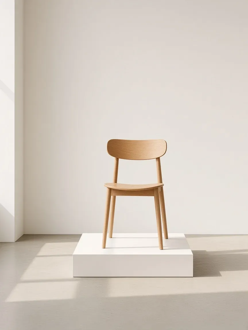 A chair in a calm interior
